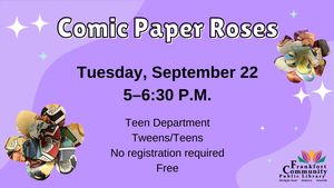 Comic Paper Roses